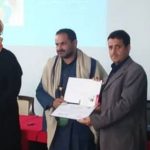 مشاركة رئيس المنظمة و مدير فرع حجة في ورشتي عمل