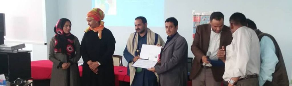 مشاركة رئيس المنظمة و مدير فرع حجة في ورشتي عمل