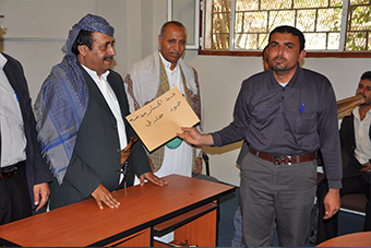 بناء قدرات أعضاء السلطة المحلية ( تعزيز الحكم الرشيد )