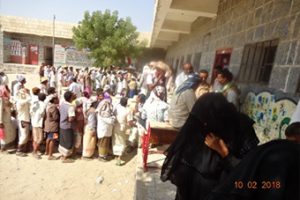 السلة الغذائية مستباء ( محافظة حجة )